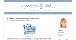 Desktop Screenshot of expressivelydeb.com